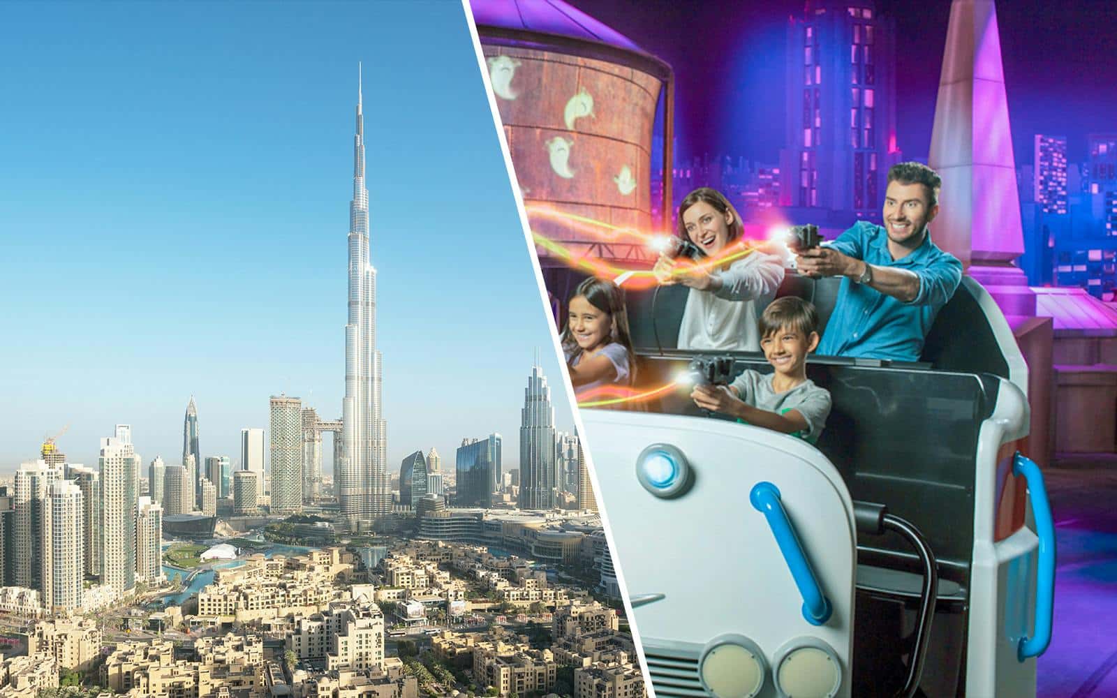 Combo (Save 35%): IMG Worlds of Adventure + Burj Khalifa At the Top