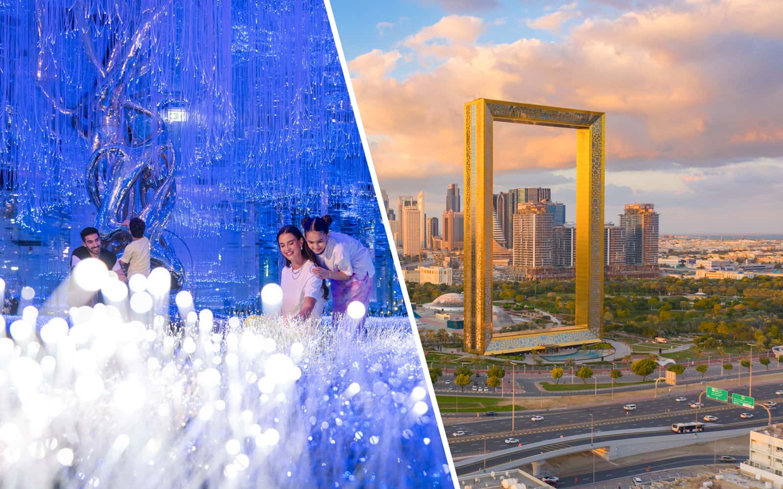 Combo (Save 28%): AYA Universe + Dubai Frame Tickets