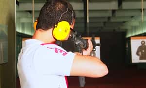 Clay Pigeon & Indoor Shooting Experiences with 25 Shots – 12 Gauge, 9MM, or .22Cal at Sharjah Shooting Club