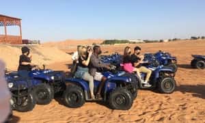 Dubai Dune Bike Adventure Experience with Quad Bike, 800cc, or 1000cc Buggy at Al Khaima Tours (Up to 60% Off)