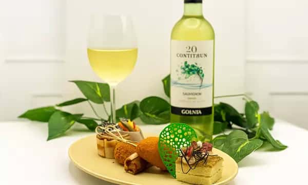 Italian Canapés with 2 bottles of Grape / Bubbly for Two, Four, or Six
