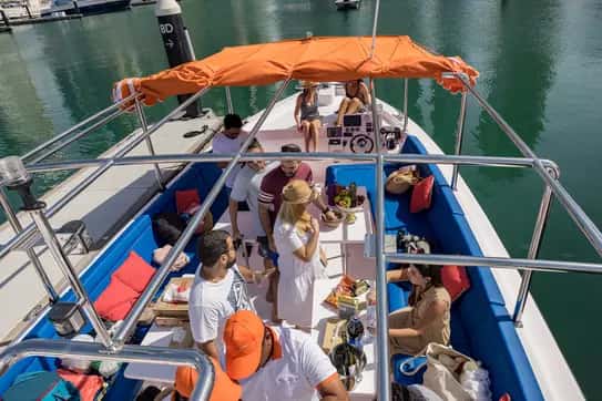 Dubai Marina, Ain Dubai & Atlantis Scenic Cruise on Modern Abra